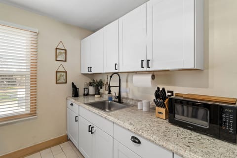 Fully stocked kitchen