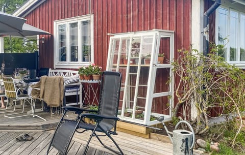 outside