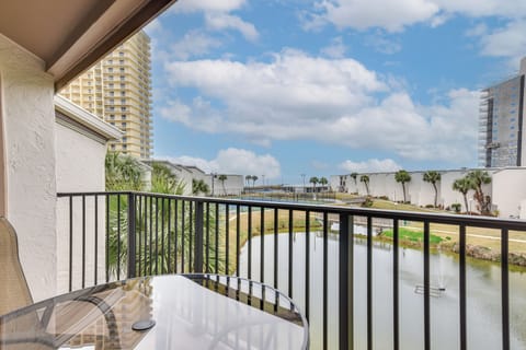 Balcony | 3rd-Floor Condo | Gulf & Pond View | 6 Mi to Pier Park