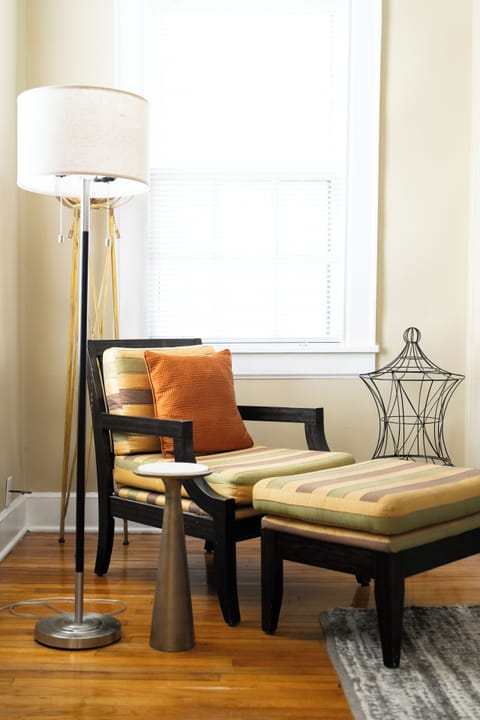Picture yourself here with a book and a glass of wine
