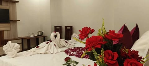 Deluxe Double Room, City View | Desk, laptop workspace, free WiFi
