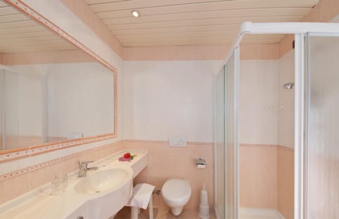 Jetted tub, free toiletries, hair dryer, bidet