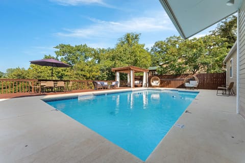 Make a splash or lounge the day away in your very own sparkling pool!