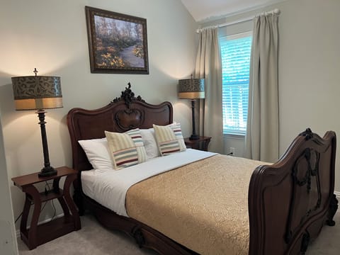Primary bedroom with a comfortable queen-size bed