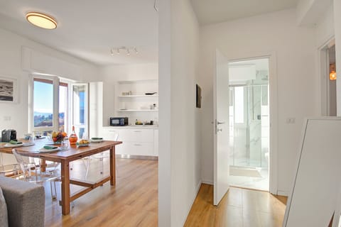 Kitchen and dining area