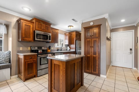 Feel right at home in your warm and welcoming kitchen, complete with all the amenities you need to cook and enjoy delicious meals during your stay