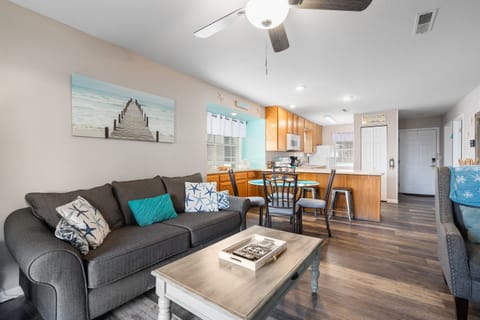 Make lasting memories with loved ones in this inviting condo - gather around the table for a friendly board game competition or snuggle up and enjoy a movie night on the TV in the evenings.