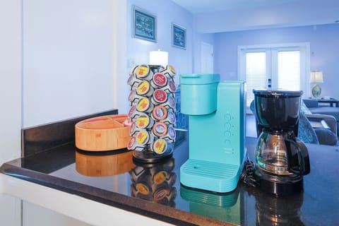 Coffee stocked for every guest 