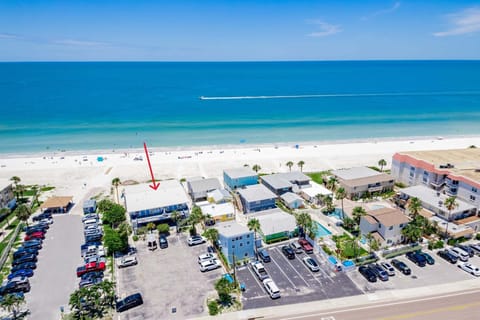 Aerial View of Chateau on Belleair Beach