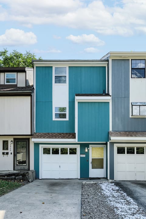 Exterior, 1 small space in garage and one parking space in driveway