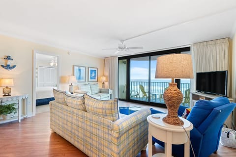 Condo, 1 King Bed with Sofa bed (Perdido Towers East 503) | Living area | TV