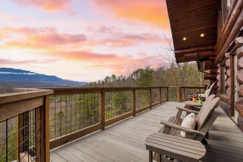 Mountain views.