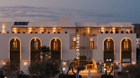 Front of property - evening/night