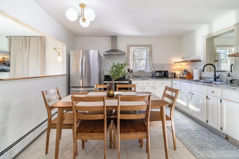 Kitchen and dining room