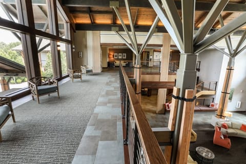 A peaceful walkway lined with rustic details, offering a perfect blend of charm and relaxation.
