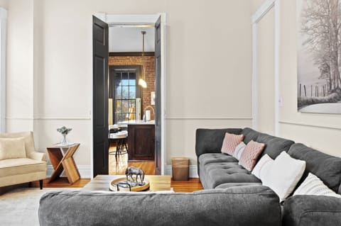 Living Room: Modern elegance meets cozy comfort in the classy living room.