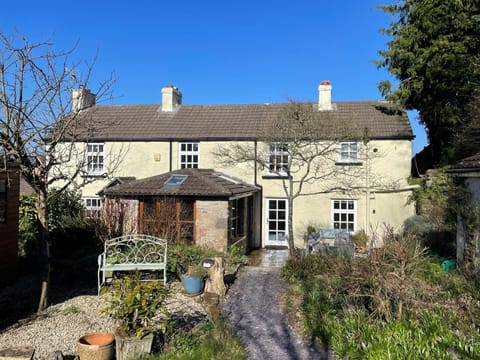 The cottage from the garden