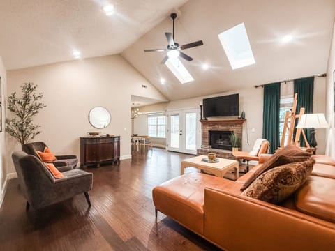 Enjoy plenty of space to spread out and relax.