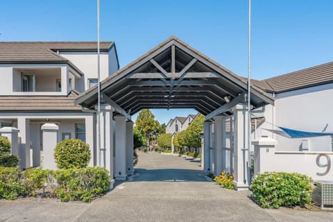 Entrance - from the road, drive in and around the corner down the hill. It`s the first open garage you see