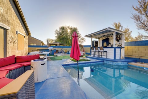 Goodyear Vacation Rental | 3BR | 1.5BA | Small Step to Enter | 2,400 Sq Ft