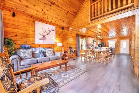 A Perfect Stay's cozy living area