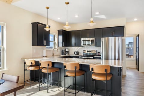 Extra bar seating for the kitchen!