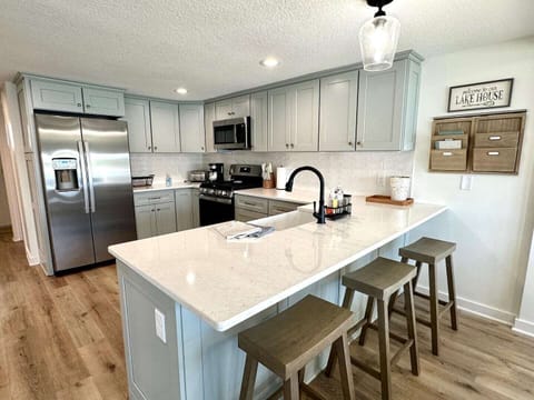 kitchen with gas stove