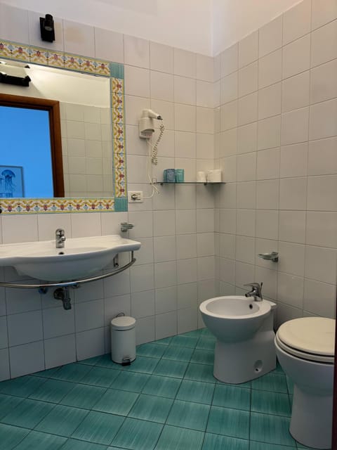 Deluxe Double or Twin Room, Balcony, Sea View | Bathroom | Shower, free toiletries, towels, soap