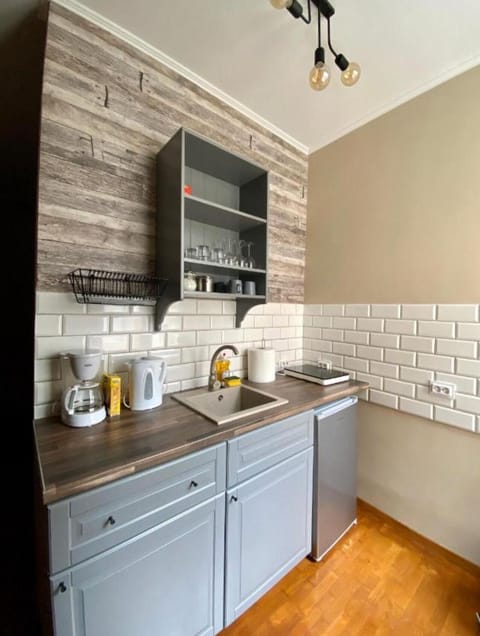 Comfort Apartment, 2 Bedrooms, Balcony | Private kitchen