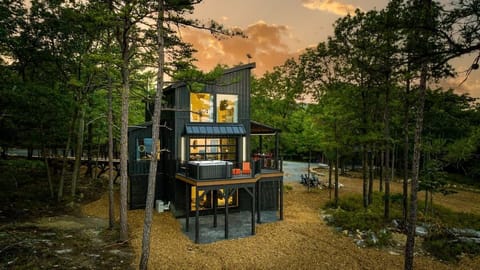 Privately built on 33 acres with an amazing 3 state view. 