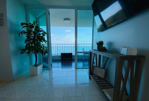 Living room view.