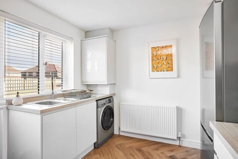 [Laundry] Washer & dryer located onsite with essentials provided.