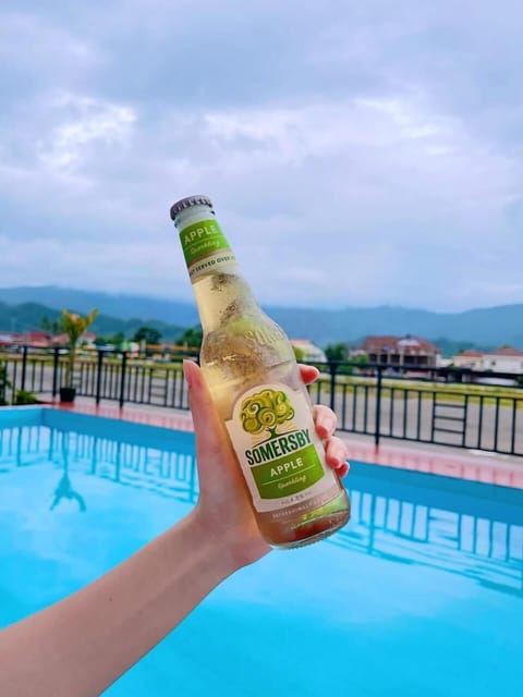 Poolside bar