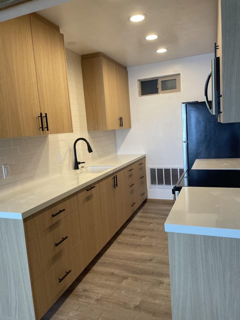 North condo kitchen fully remodeled in 2024