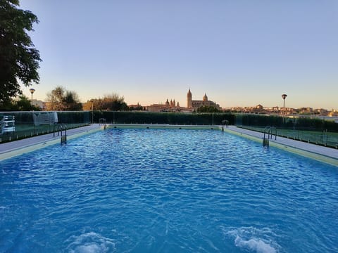 Seasonal outdoor pool
