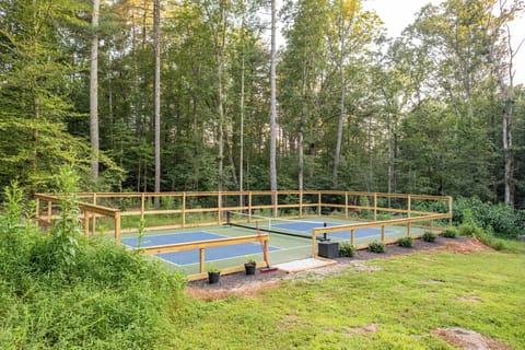 Pickleball Court: shared amenity between 2 rentals. Pickleballs and paddles included