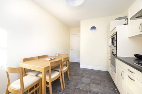 Comfort Apartment, City View | Private kitchen | Coffee/tea maker, electric kettle, dining tables