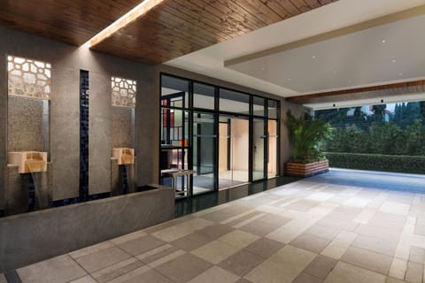 Front of property - evening/night