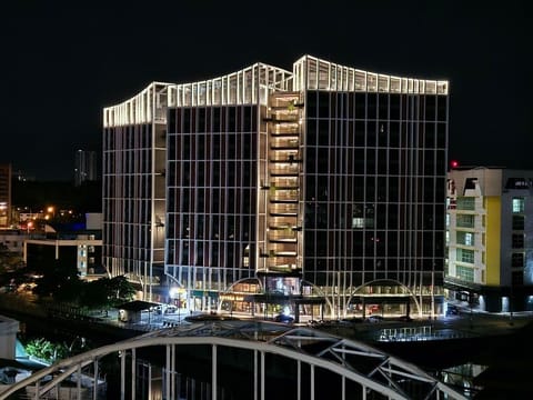 Front of property - evening/night