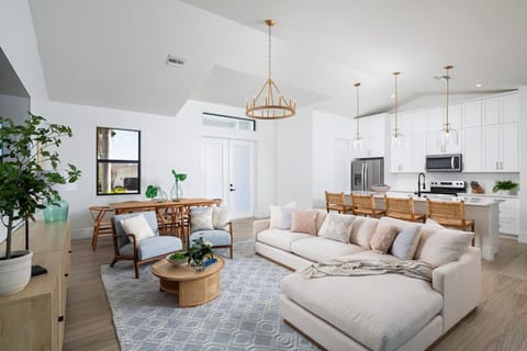 Spacious open living made for lounging, dining, and quality time together