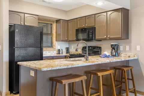 One Bedroom Unit Kitchen