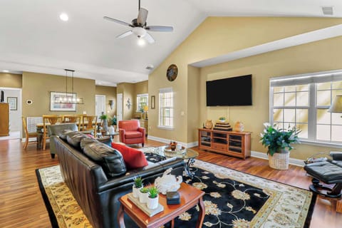 Spacious Open Floor Plan with Vaulted Ceilings