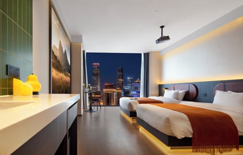 Comfort Twin Room, City View | View from room