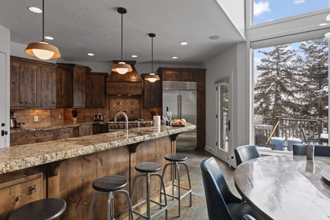 Indoors, Kitchen, Chair, Furniture, Bar Stool