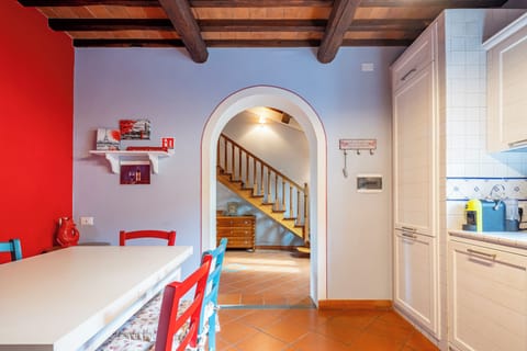 Villa, Patio, Garden View | Private kitchen | Fridge, microwave, oven, stovetop