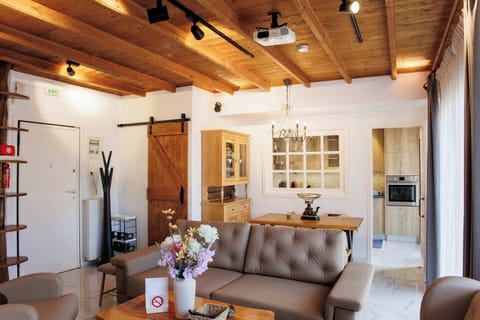 Spacious living room area