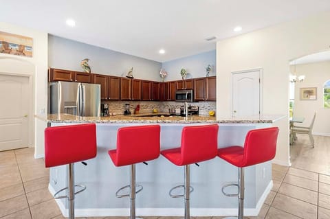 Extra Seating on the Bar Counter