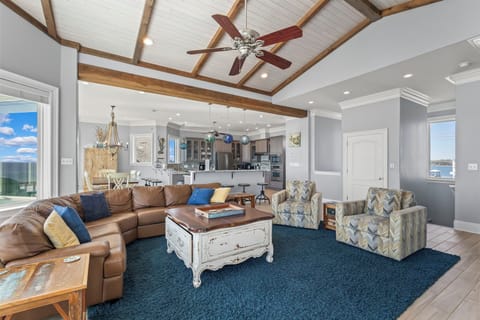 Life's a Beach Top Level Living Room