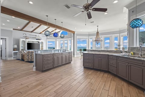 Life's a Beach Top Level Kitchen