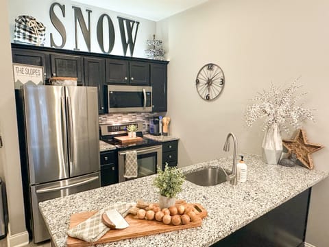 Convenient kitchen for those who want to cook at home